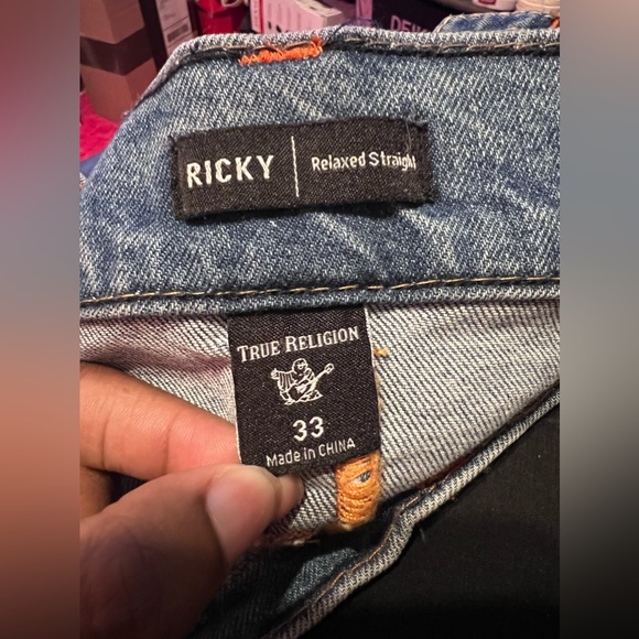True Religion Ricky Straight Jeans - Picture 2 of 7